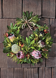 Partial Grape Vine Wreath