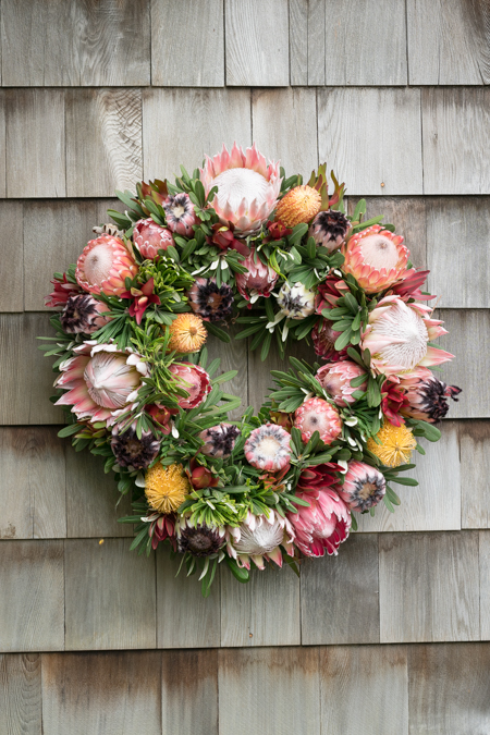 24 Bloom Fresh Protea Wreath